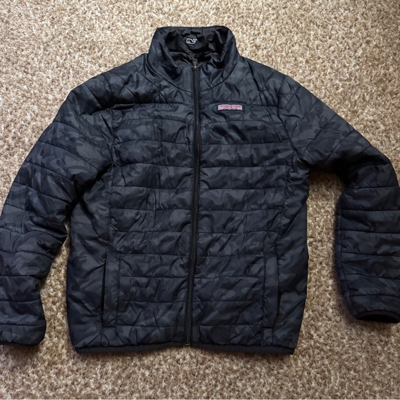Vineyard Vines Other - EUC Vineyard Vines Boy Coat Jacket Reversible Size Medium (10/12) No Size Tag